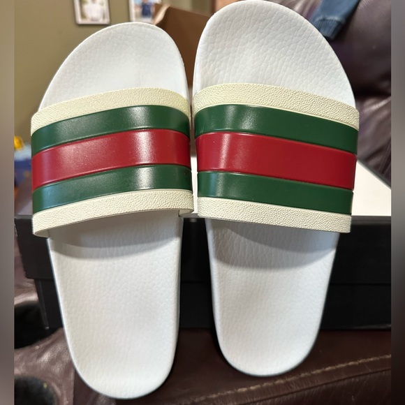 Gucci slides men’s size 5.5 authentic - Picture 3 of 5